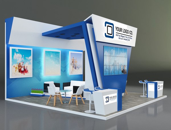 modelo 3d Stand de exposición Stand a643 - TurboSquid 1997271
