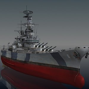 USS Iowa BB-61 WWII 1942-1945