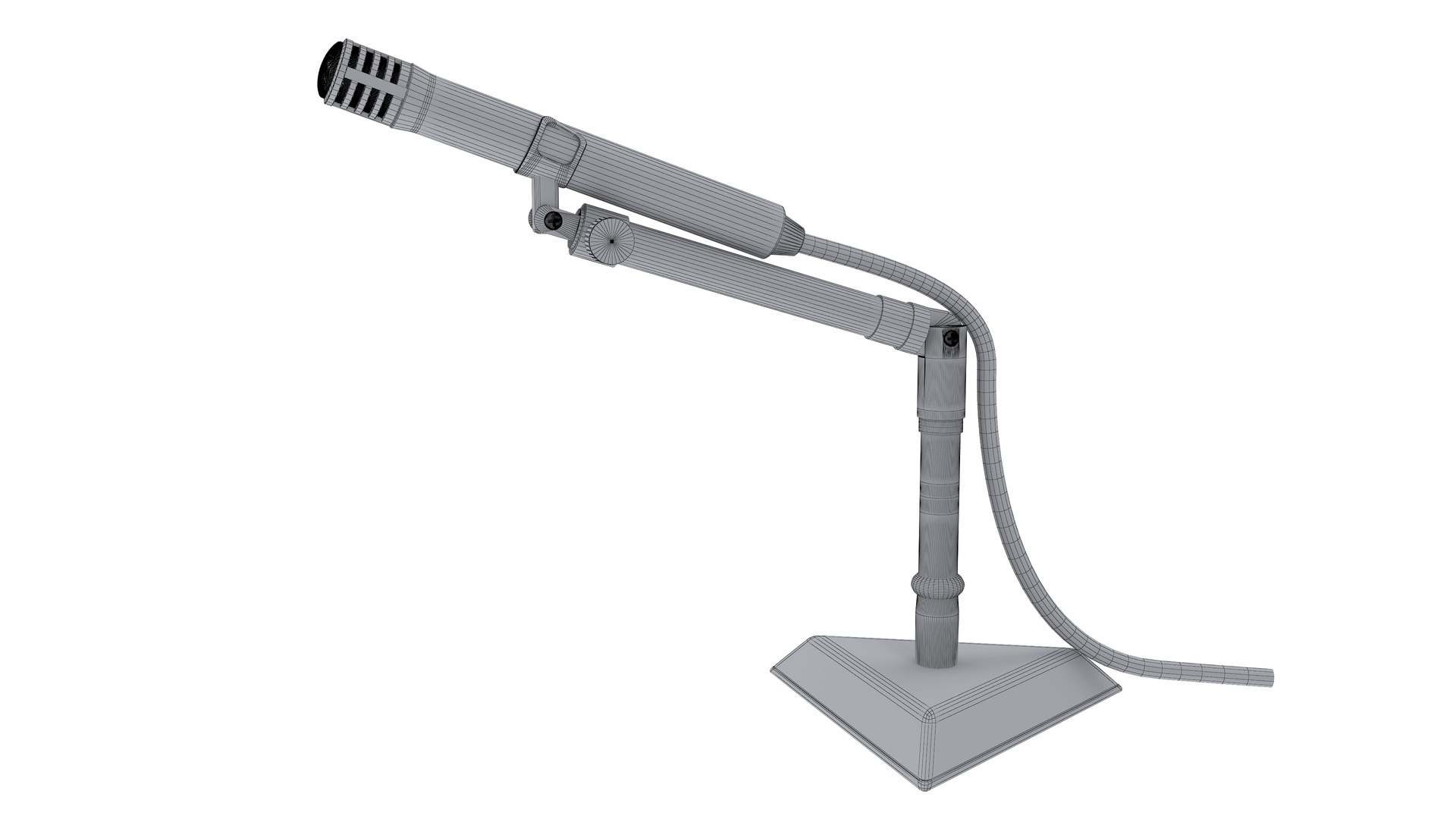 Desktop Microphone Collection 3D Model - TurboSquid 2295834