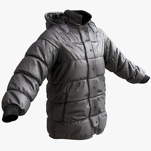 Gray winter jacket