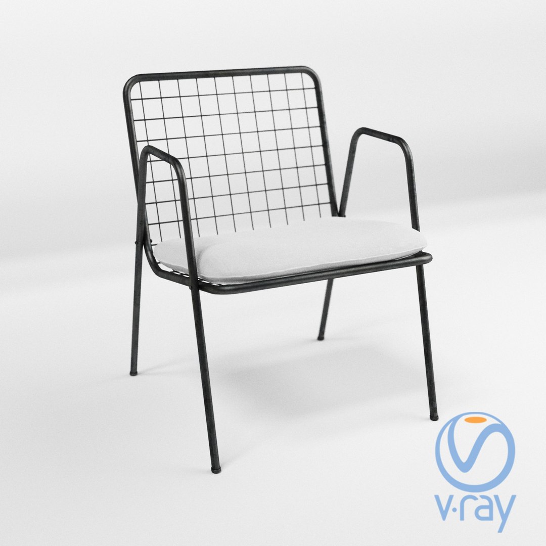 3D String Stool Model - TurboSquid 1237273