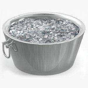 3D Champagne Ice Bucket