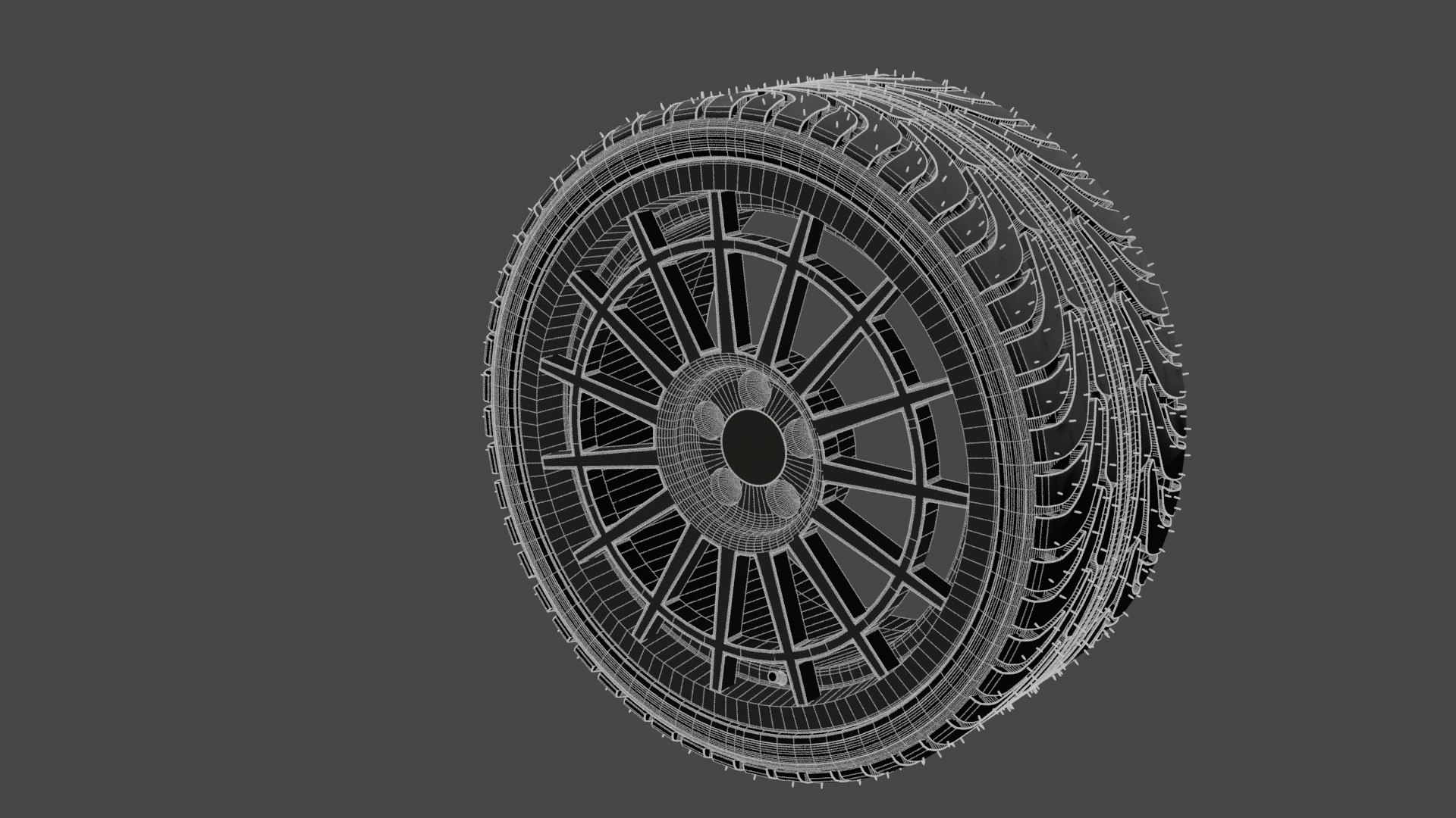 3D Car Cast Disc With Rubber - TurboSquid 2028014