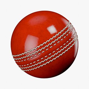 Cricket Ball 3D model