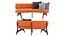 Kagan Style Floating Curved Sofa001