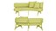 Kagan Style Floating Curved Sofa001
