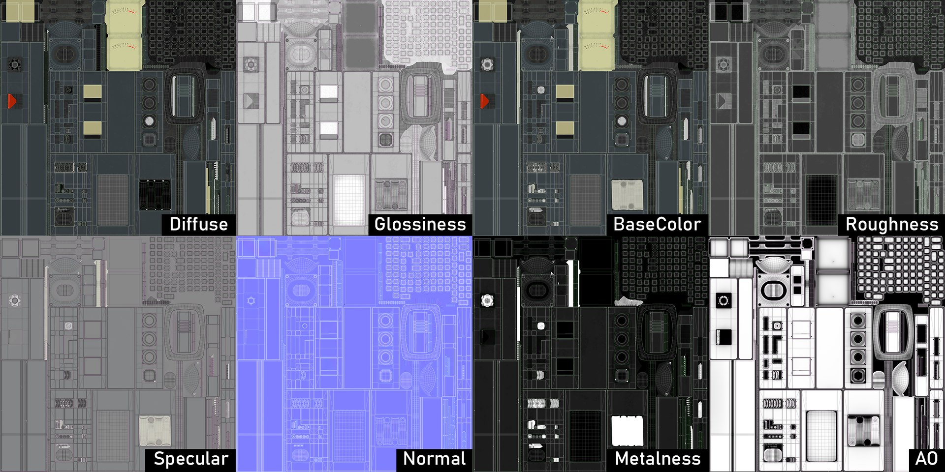 3D Retro-futuristic Modular Device - TurboSquid 2109330