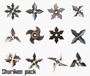shurikens pack model