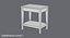 scandinavian-side-table 3D model