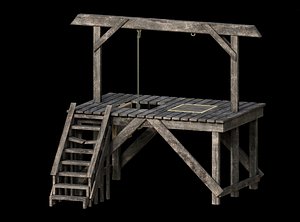 Aged Gallows