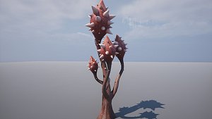 Alien Plant Pbr Model  1 3D