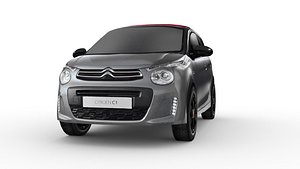 Low poly Citroen C1 Urban Ride
