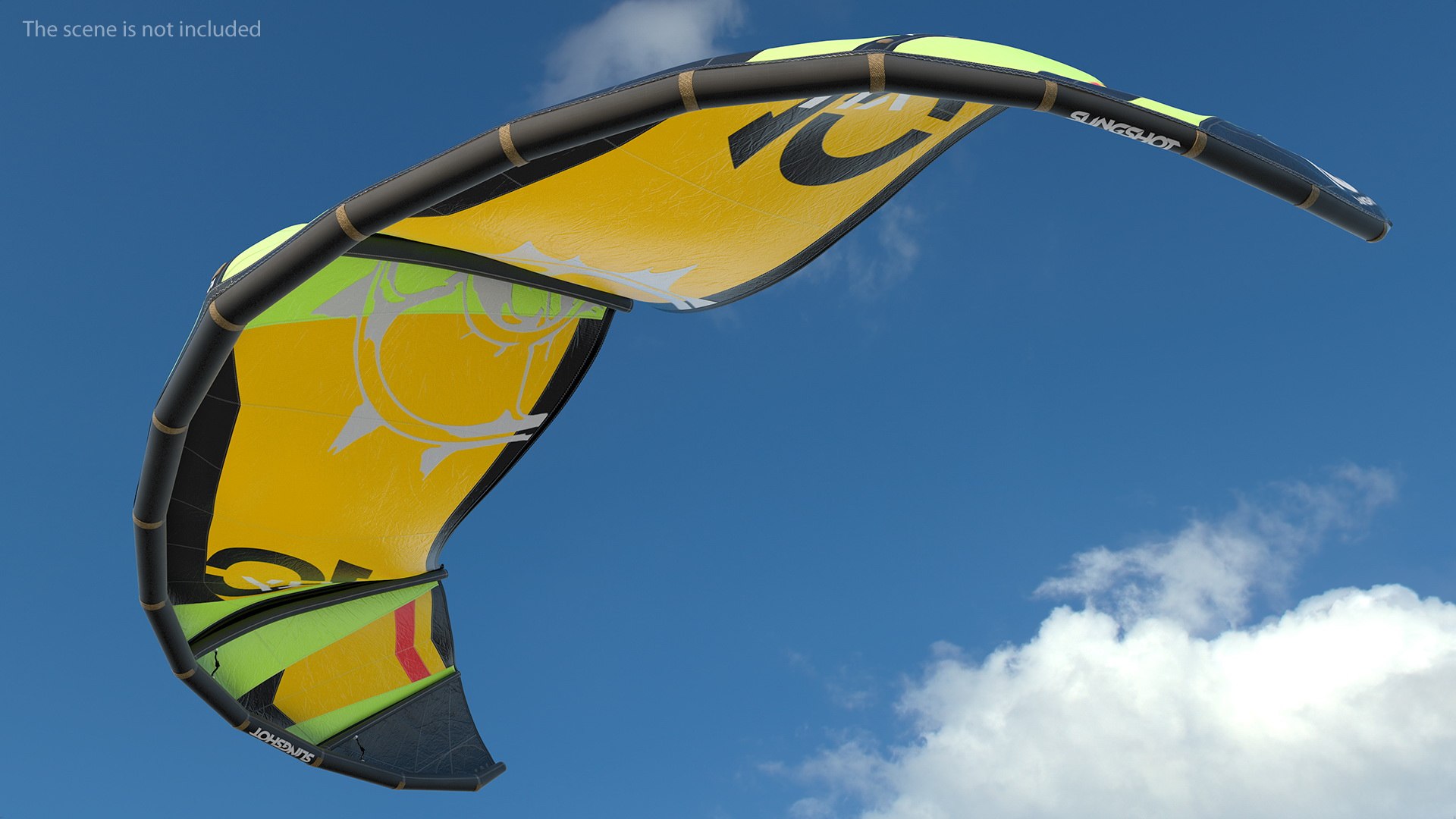 3D slingshot kitesurf folded set TurboSquid 1495994