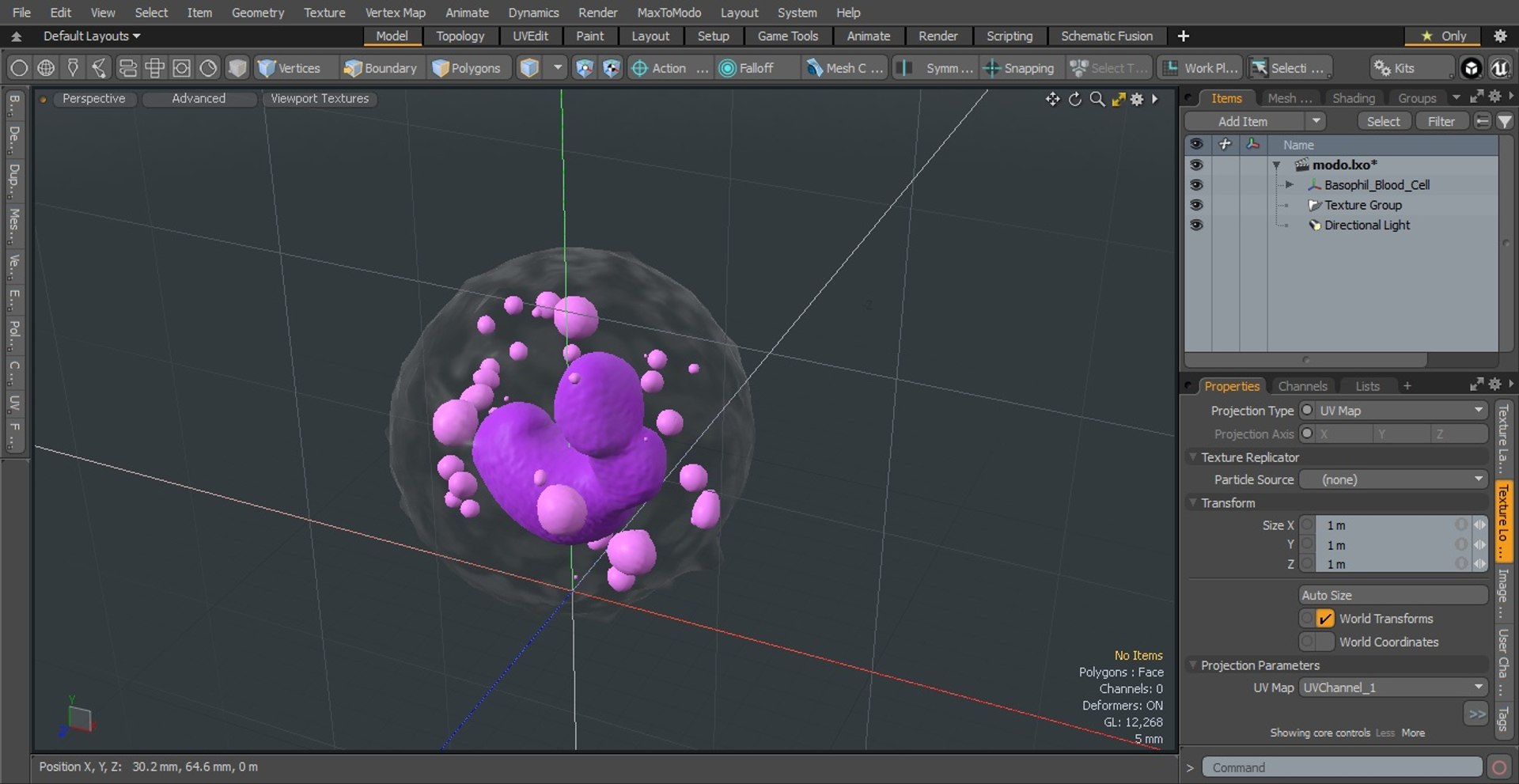 3D Basophil Blood Cell model https://p.turbosquid.com/ts-thumb/uY/0Hpyoh/7I/basophilbloodcellc4dmodel025/jpg/1696029195/1920x1080/fit_q87/e180e73acb840856cc0e8de9885a949c9d36069c/basophilbloodcellc4dmodel025.jpg