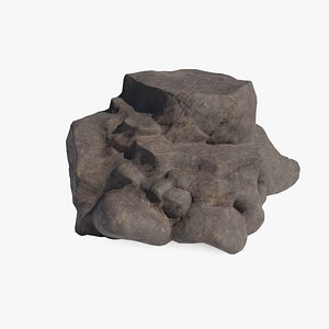 3D Large Boulder 2