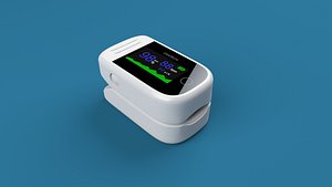 Fingertip oxygen meter