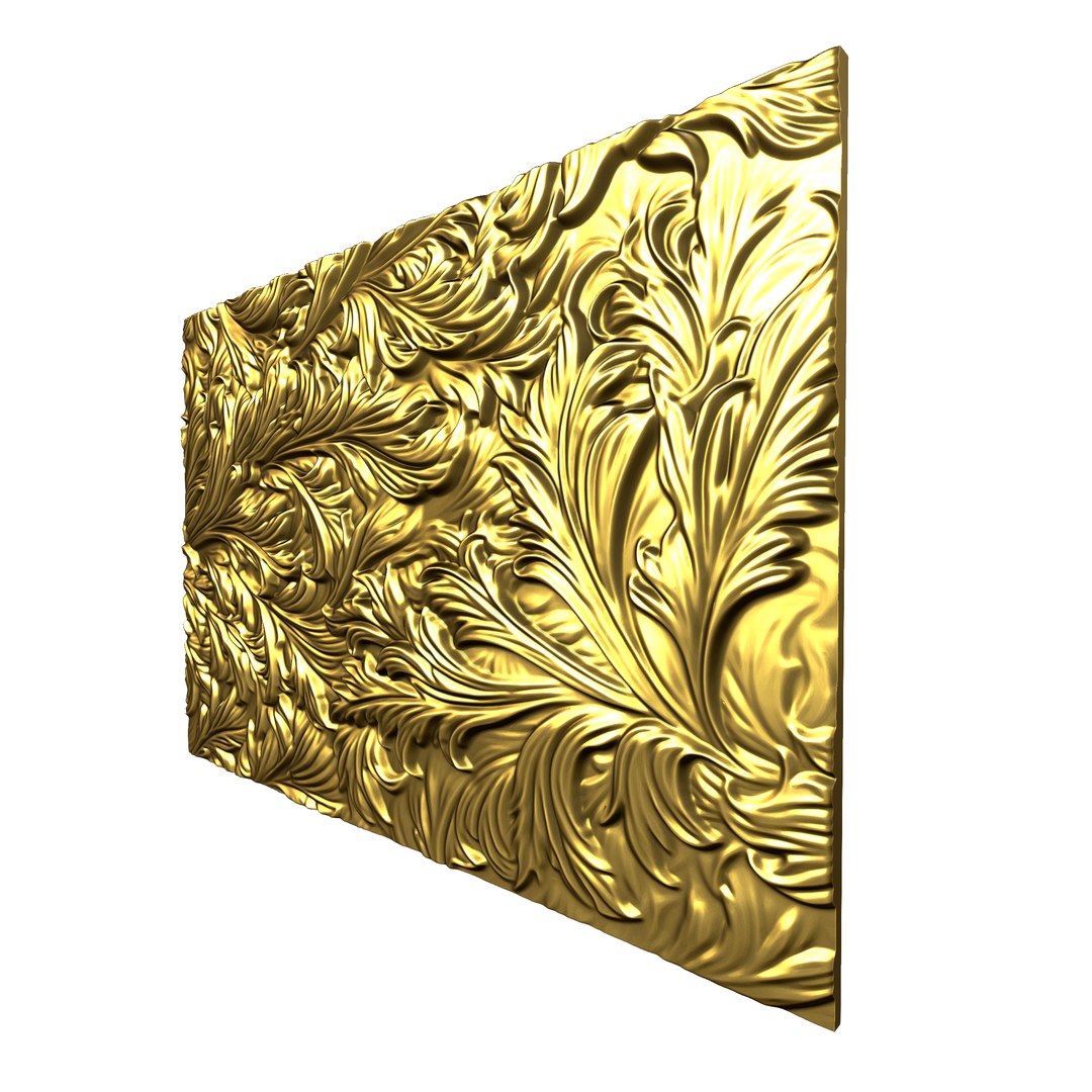 3D 3D Ornamental Bas-Relief 8 For CNC Model - TurboSquid 2200916