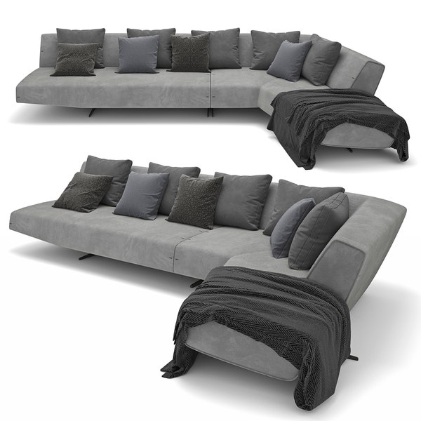 Sofa Sydney Poliform 3D TurboSquid 1842823