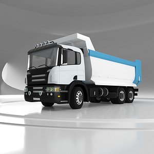 3D Tipper Truck v06