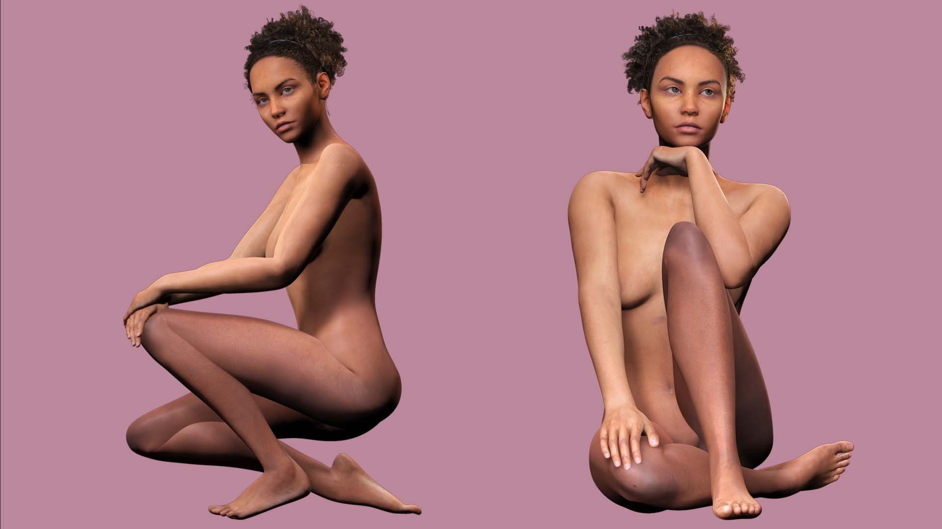 3D Kali - Afro Essence Realistic female model https://p.turbosquid.com/ts-thumb/uY/FJR8Ad/Gq/5/jpg/1704894419/1920x1080/fit_q87/776f1d011d233cf083286c0b6ee0847635cf15c8/5.jpg