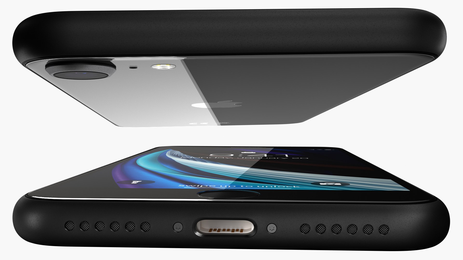 3D IPhone SE 2022 Black - TurboSquid 1884841