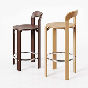 Hay - Rey Bar Stools 3D model