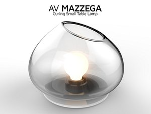 Curling Small Table Lamp