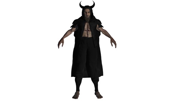 AAA 3D MODEL FANTASY MONSTER CHARACTER - THE DEVIL 04 3D