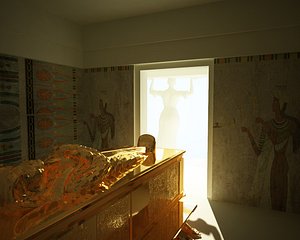 3d tomb mummy