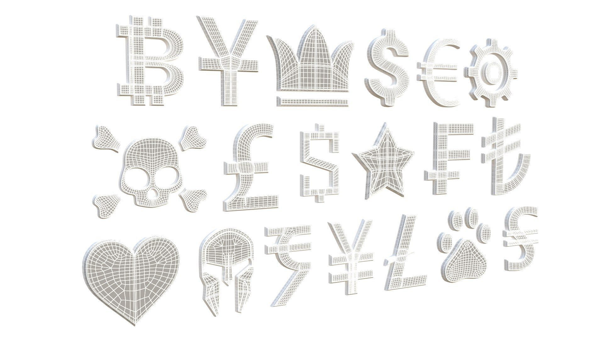 Signs 3D Model - TurboSquid 2350665