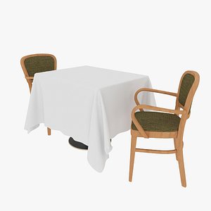 3d table chair sets