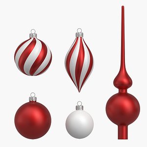 Ornament Set v7 3D model