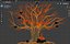Halloween Pumpkin With Horror Tree 3D model Low-poly 3D model