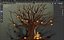 Halloween Pumpkin With Horror Tree 3D model Low-poly 3D model