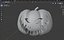 Halloween Pumpkin With Horror Tree 3D model Low-poly 3D model