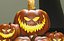 Halloween Pumpkin With Horror Tree 3D model Low-poly 3D model