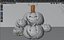 Halloween Pumpkin With Horror Tree 3D model Low-poly 3D model
