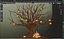 Halloween Pumpkin With Horror Tree 3D model Low-poly 3D model