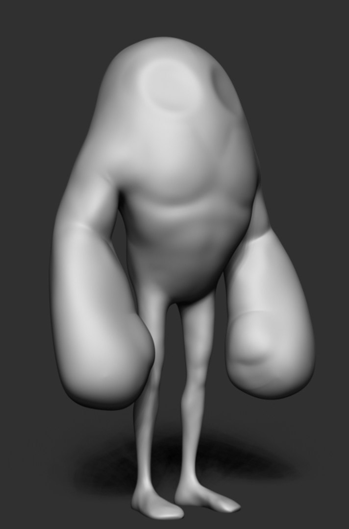 Obj Stylized Body Form