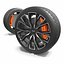 Zeekr 7X Obsidian Black Alloy Wheel