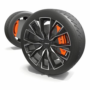 Zeekr 7X Obsidian Black Alloy Wheel