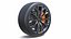 Zeekr 7X Obsidian Black Alloy Wheel