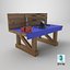 Workbench Crafting Table Stylized