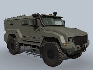 3D russian vehicle typhoon k-53949