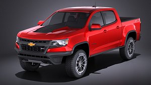 chevrolet colorado zr2 3D