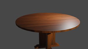 Table Mesa Roble 3D model