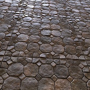 Tileable Stone Floor 4x4m