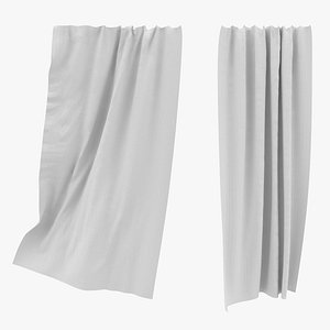 Curtain 3D model