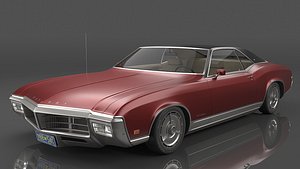 1969 Buick Riviera 3D model