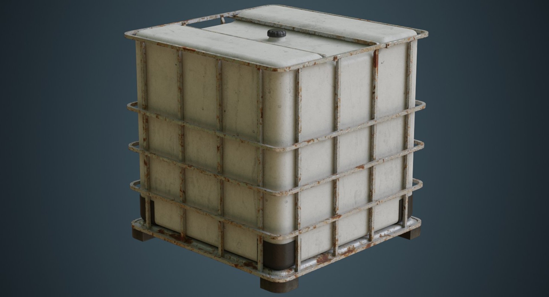 Ibc Tote Contains 2b 3D Model - TurboSquid 1556900